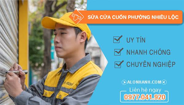 sửa cửa cuốn phường nhiêu lộc giá rẻ