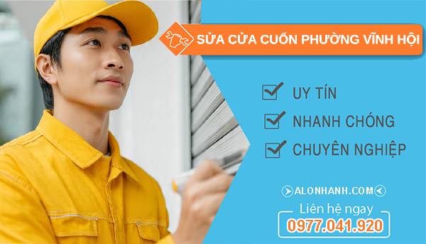 sửa cửa cuốn phường vĩnh hội giá rẻ