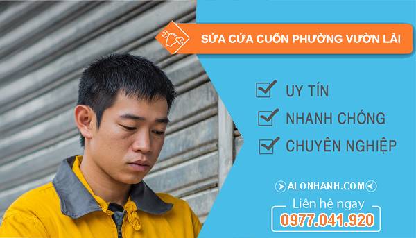 sửa cửa cuốn phường vườn lài giá rẻ