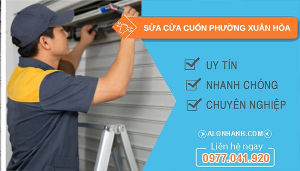sửa cửa cuốn phường xuân hòa