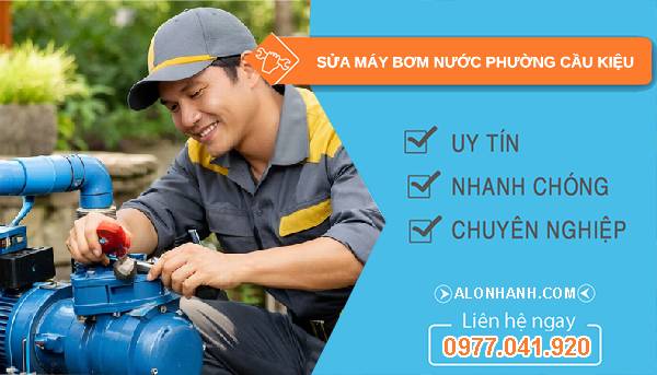 sửa máy bơm nước phường cầu kiệu