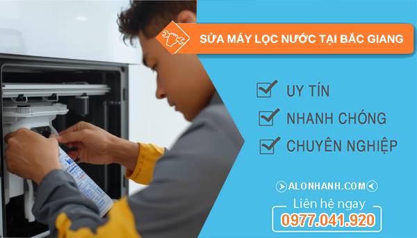 sửa máy lọc nước tại bắc giang