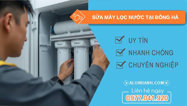 sửa máy lọc nước tại đông hà