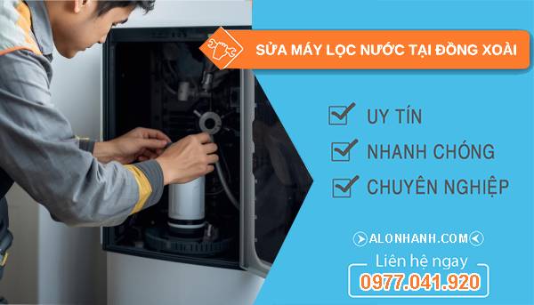 sửa máy lọc nước tại đồng xoài uy tín