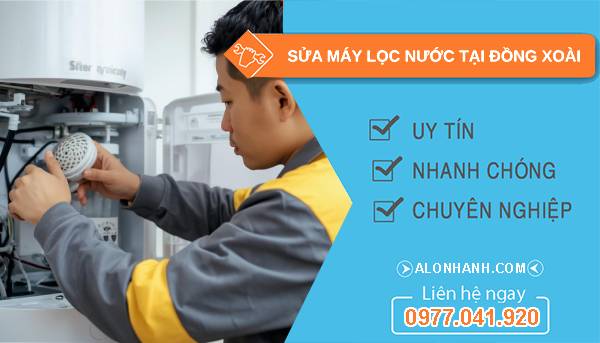 sửa máy lọc nước tại đồng xoài