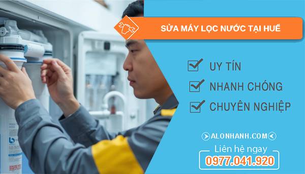 sửa máy lọc nước tại huế