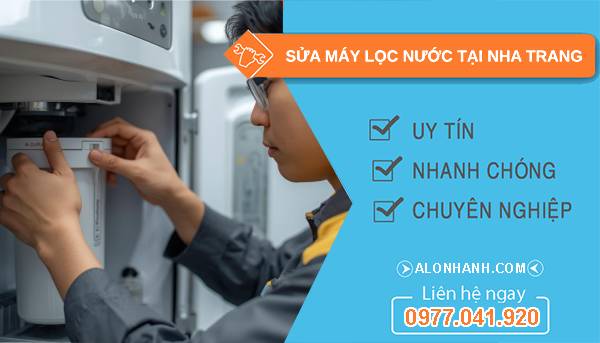 sửa máy lọc nước tại nha trang giá rẻ