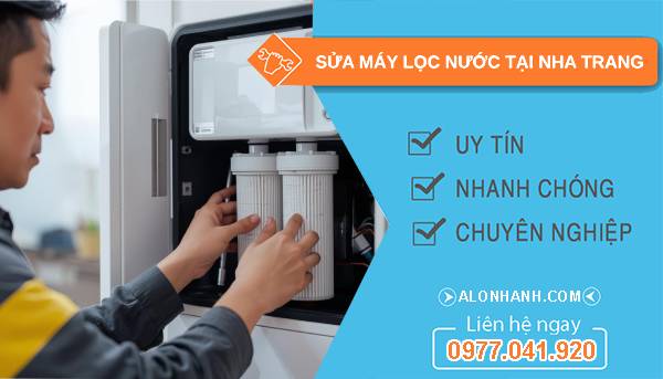 sửa máy lọc nước tại nha trang