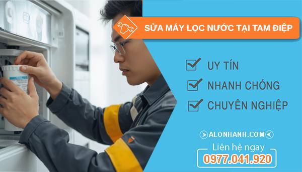 sửa máy lọc nước tại tam điệp giá rẻ