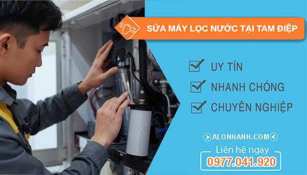 sửa máy lọc nước tại tam điệp