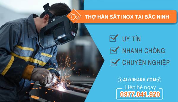 thợ hàn sắt inox tại bắc ninh giá rẻ