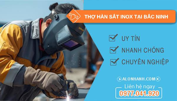 thợ hàn sắt inox tại bắc ninh