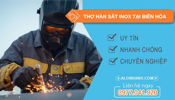 thợ hàn sắt inox tại biên hòa giá rẻ