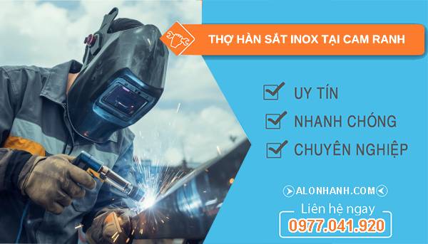 thợ hàn sắt inox tại cam ranh