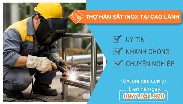  thợ hàn sắt inox tại cao lãnh