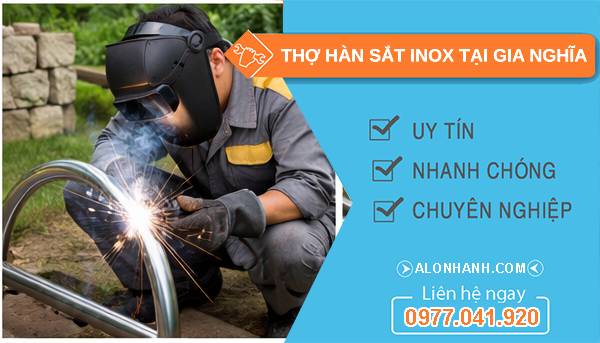 thợ hàn sắt inox tại gia nghĩa