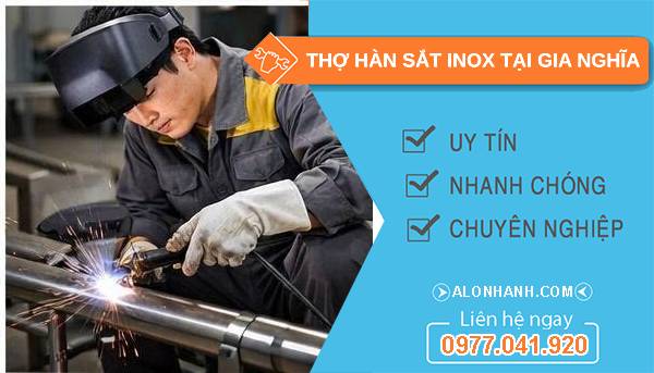 thợ hàn sắt inox tại gia nghĩa uy tín