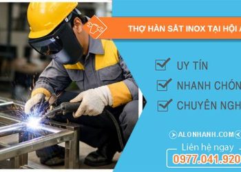 thợ hàn sắt inox tại hội an