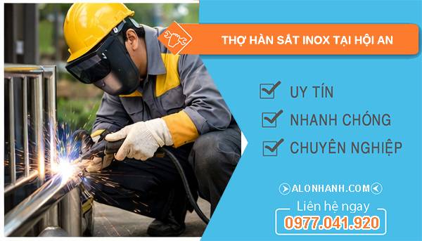 thợ hàn sắt inox tại hội an giá rẻ
