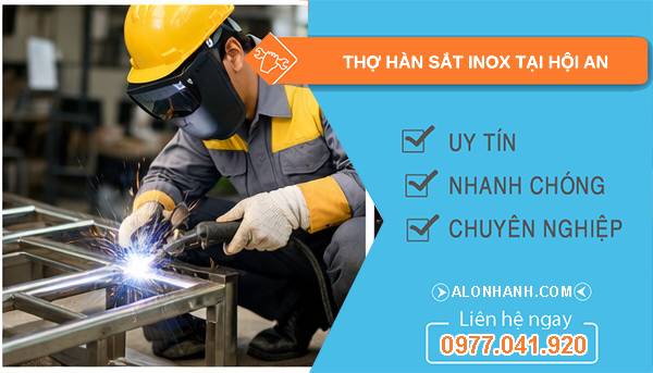 thợ hàn sắt inox tại hội an