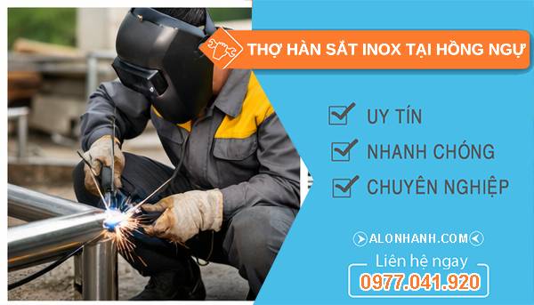 thợ hàn sắt inox tại hồng ngự