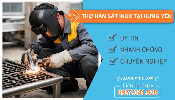 thợ hàn sắt inox tại hưng yên giá rẻ