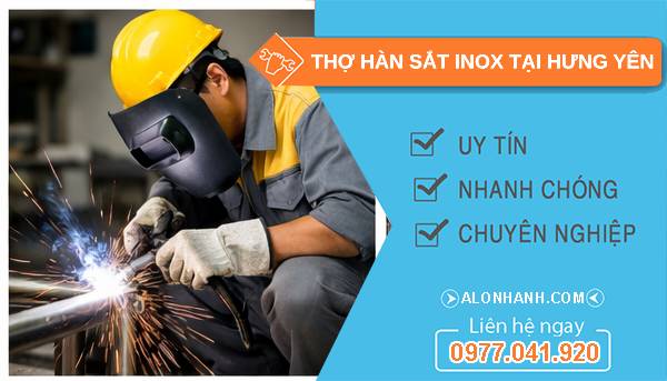 thợ hàn sắt inox tại hưng yên 
