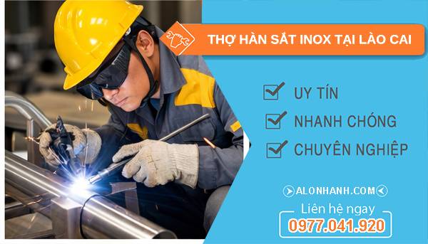 thợ hàn sắt inox tại lào cai