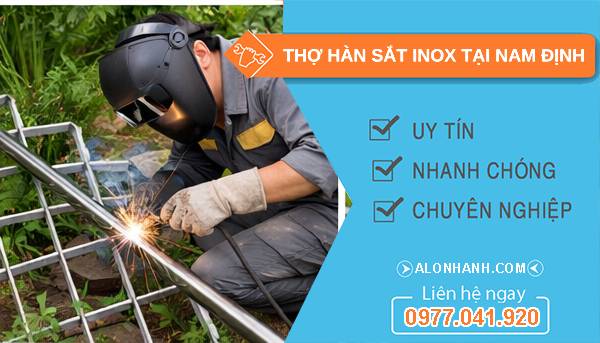 thợ hàn sắt inox tại nam định