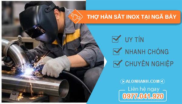 thợ hàn sắt inox tại ngã bảy giá rẻ