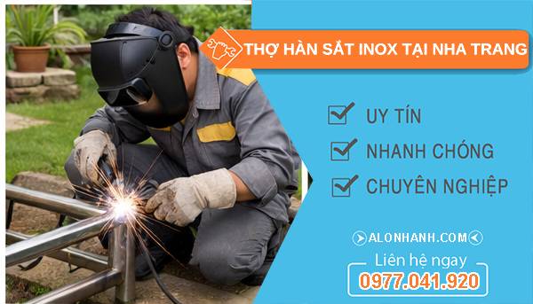 thợ hàn sắt inox tại nha trang