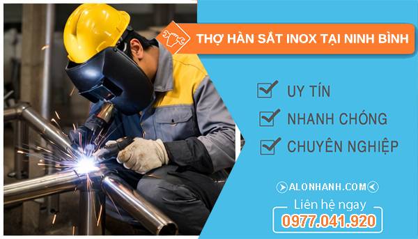 thợ hàn sắt inox tại ninh bình giá rẻ