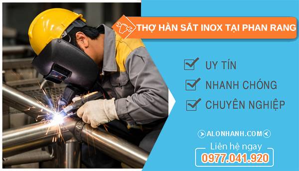 thợ hàn sắt inox tại phan rang giá rẻ