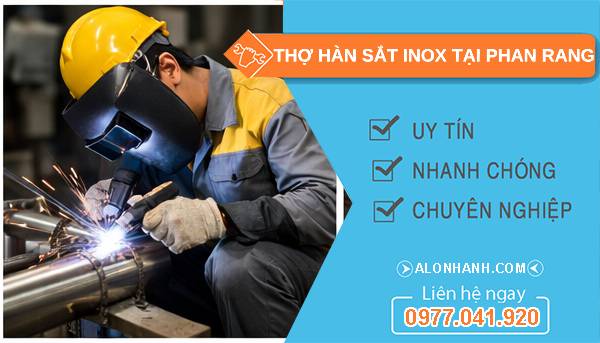 thợ hàn sắt inox tại phan rang
