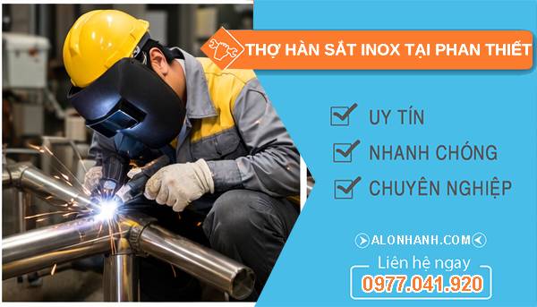 thợ hàn sắt inox tại phan thiết