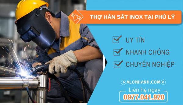 thợ hàn sắt inox tại phủ lý uy tín