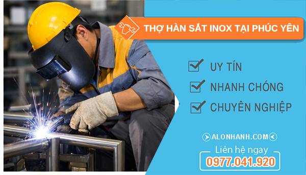 thợ hàn sắt inox tại phúc yên