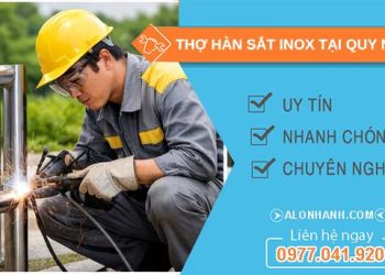 thợ hàn sắt inox tại quy nhơn uy tín