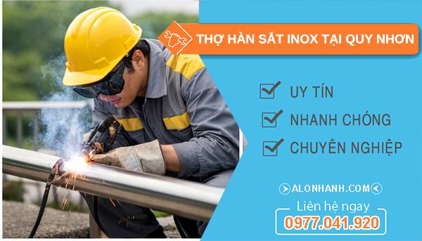 thợ hàn sắt inox tại quy nhơn