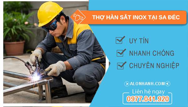 thợ hàn sắt inox tại sa đéc giá rẻ