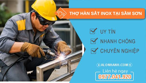 thợ hàn sắt inox tại sầm sơn