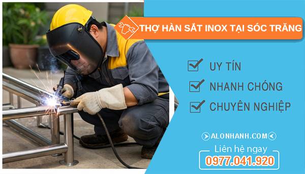 thợ hàn sắt inox tại sóc trăng giá rẻ