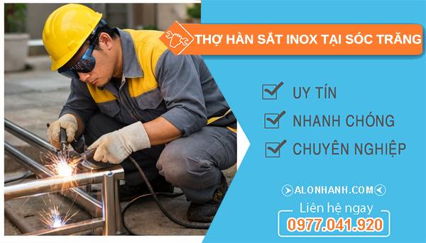 thợ hàn sắt inox tại sóc trăng