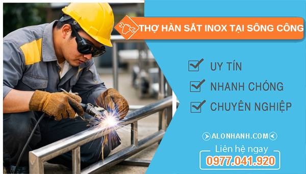 thợ hàn sắt inox tại sông công giá rẻ