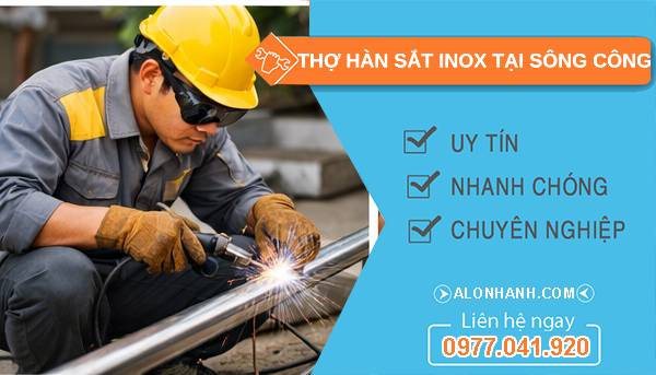 thợ hàn sắt inox tại sông công
