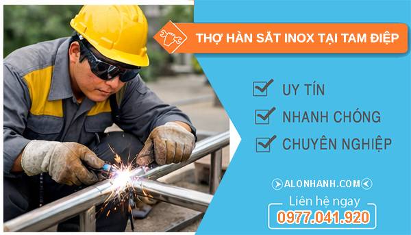 thợ hàn sắt inox tại tam điệp uy tín