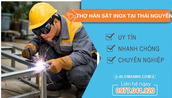 thợ hàn sắt inox tại thái nguyên giá rẻ