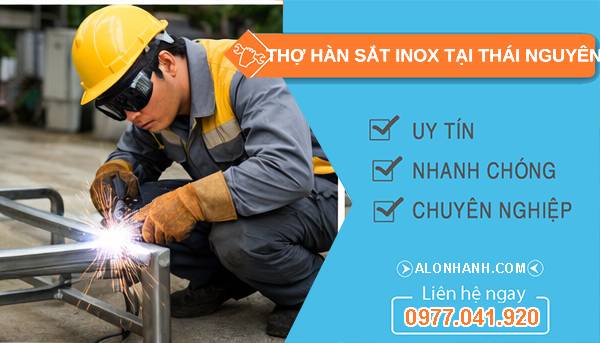 thợ hàn sắt inox tại thái nguyên