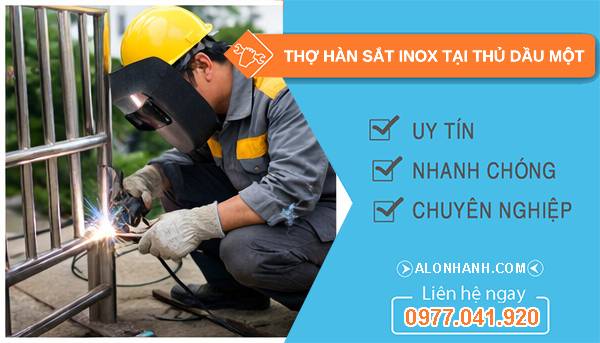 thợ hàn sắt inox tại thủ dầu một uy tín