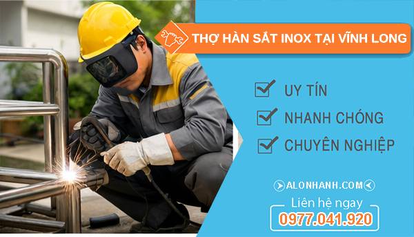 thợ hàn sắt inox tại vĩnh long